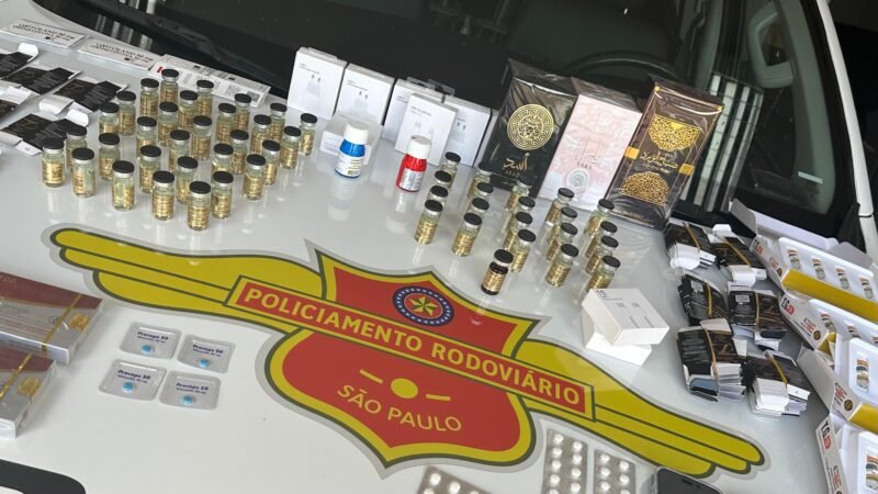 Polícia apreende medicamentos contrabandeados avaliados em R$ 40 mil