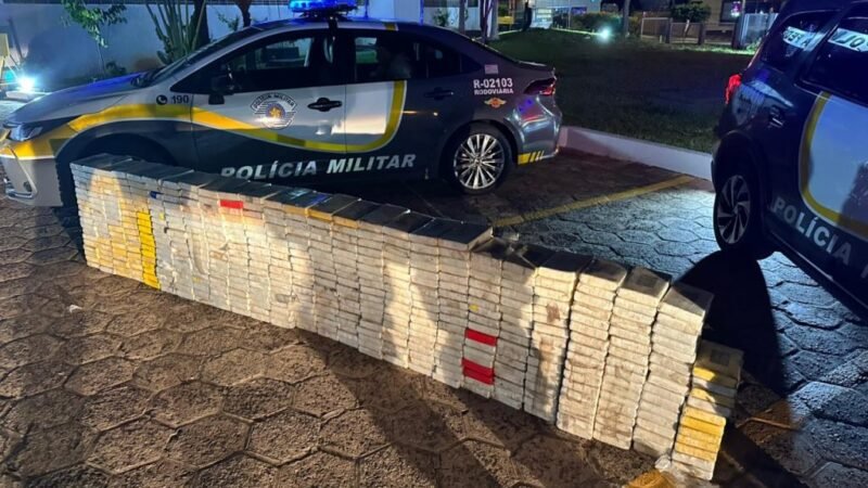 Polícia Rodoviária apreende cocaína avaliada em R$ 10 milhões