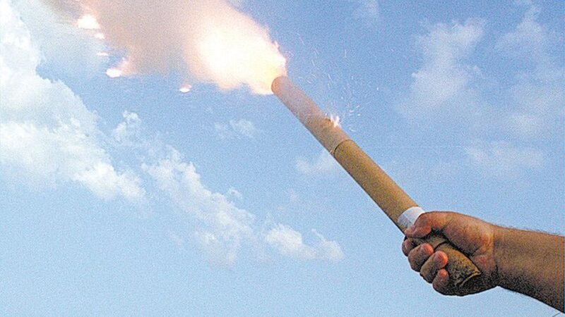 GCM aplica multas por soltura de fogos de artifício