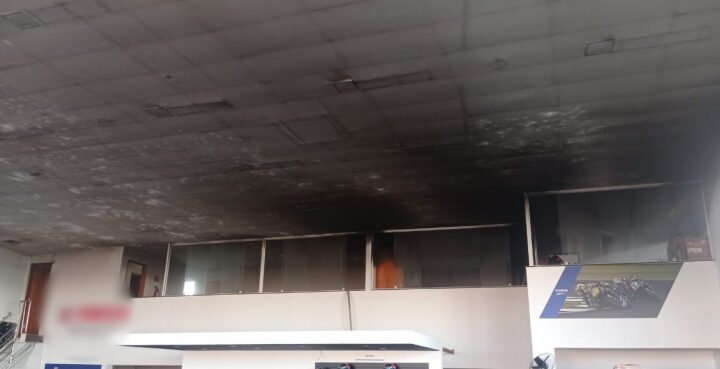 Incêndio atinge concessionária em Botucatu