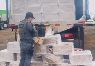 Polícia apreende mais de 1 tonelada de maconha na Castelinho