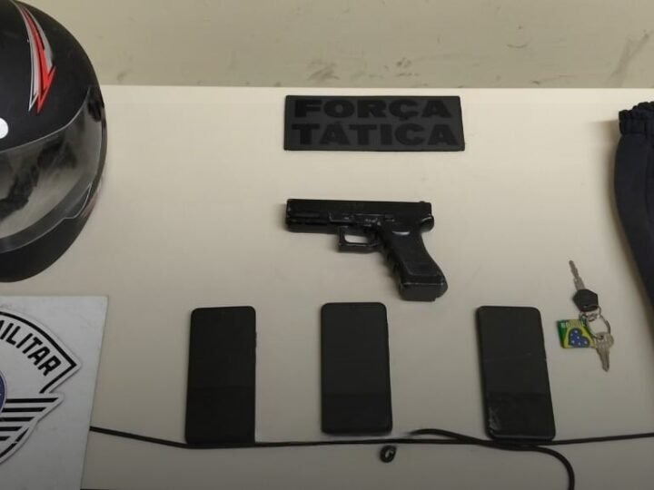 PM captura dupla responsável por série de roubos de motos