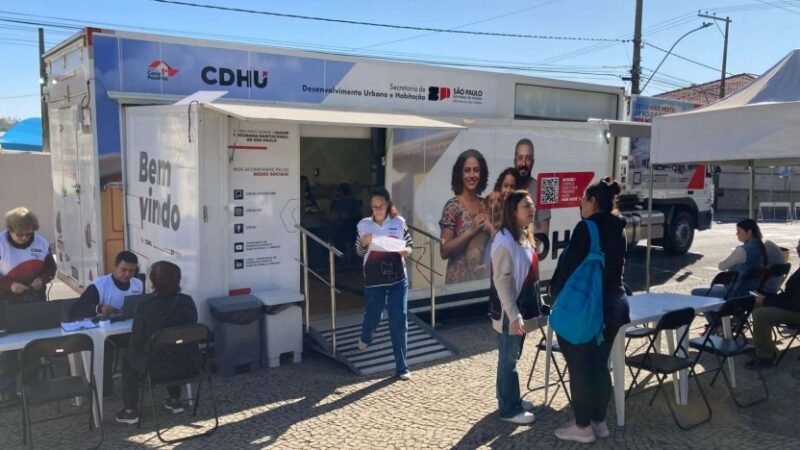 Região terá serviços da carreta da CDHU Móvel