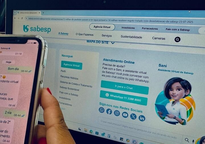 Sabesp enviará mensagem aos clientes que “excederem” consumo de água