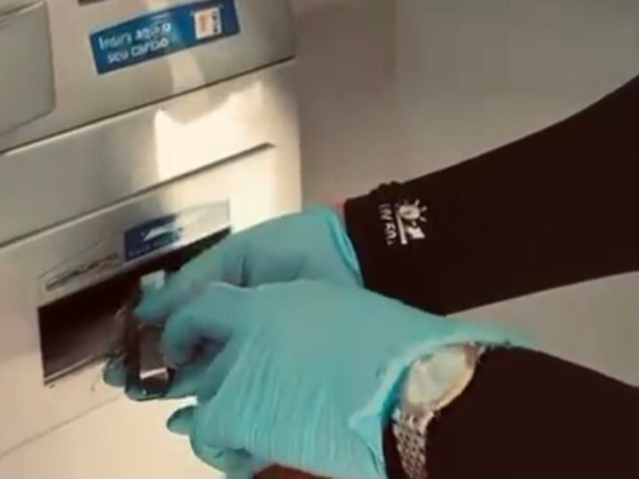 GCM apreende dispositivos de fraude em caixas eletrônicos de agência bancária