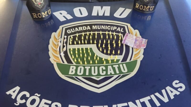 Homem preso por comercializar drogas no Jardim Santa Eliza