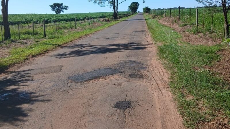 Avaré: estrada da Ponte Alta receberá recape asafáltico