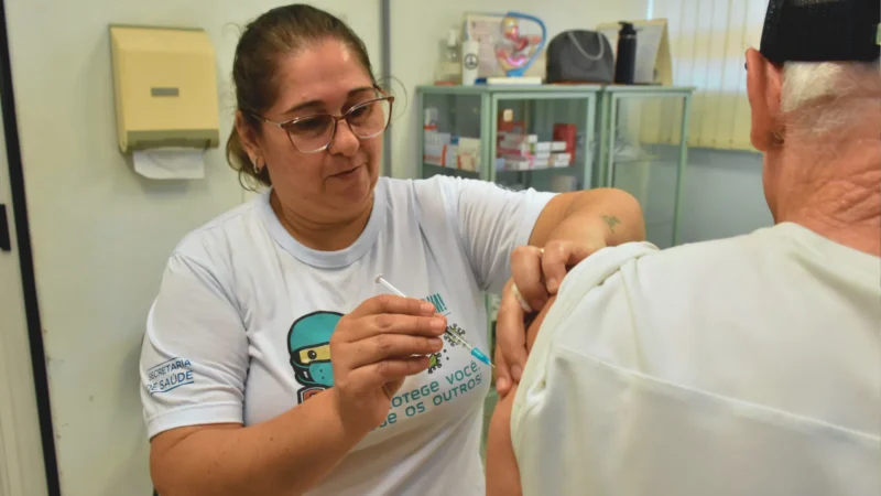 Botucatu vacinou mais de 4 mil pessoas contra a gripe