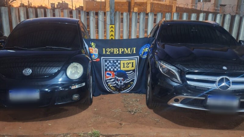 PM prende autores de furto de carro em condomínio na região