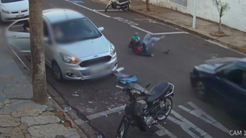 Botucatu: ladrão de mercado preso após ser baleado e atropelado