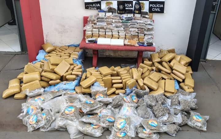 Polícia apreende mais de 380 quilos de drogas que seriam distribuídas em Botucatu
