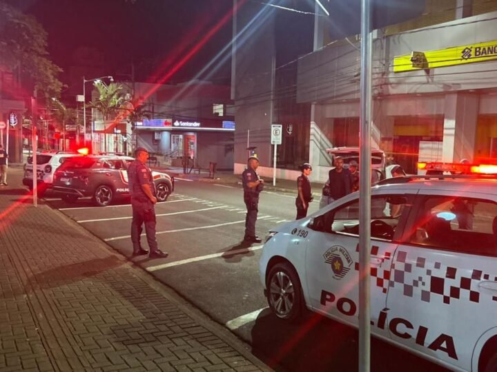 Polícia frustra tentativa de furto a banco em Botucatu