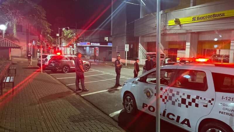 Polícia frustra tentativa de furto a banco em Botucatu