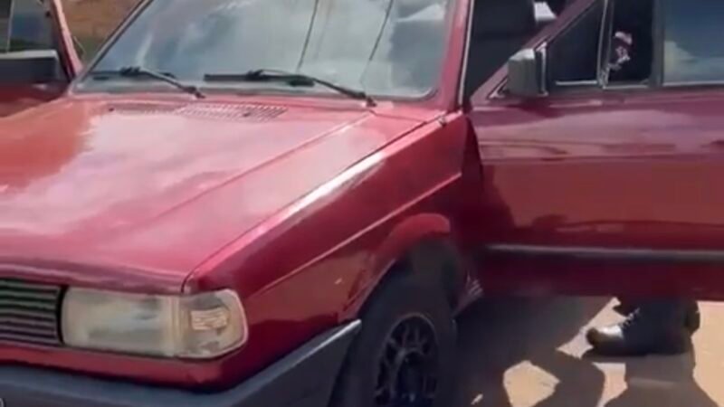 GCM recupera carro furtado minutos após o crime