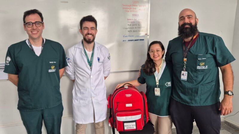 Time de Resposta Rápida do HC de Botucatu tem estudo publicado em revista internacional
