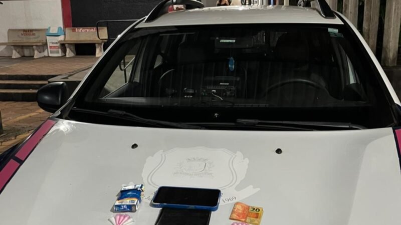 GCM detém homem que traficava em passarela