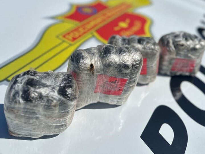 Polícia apreende droga sintética com passageiro de ônibus interestadual