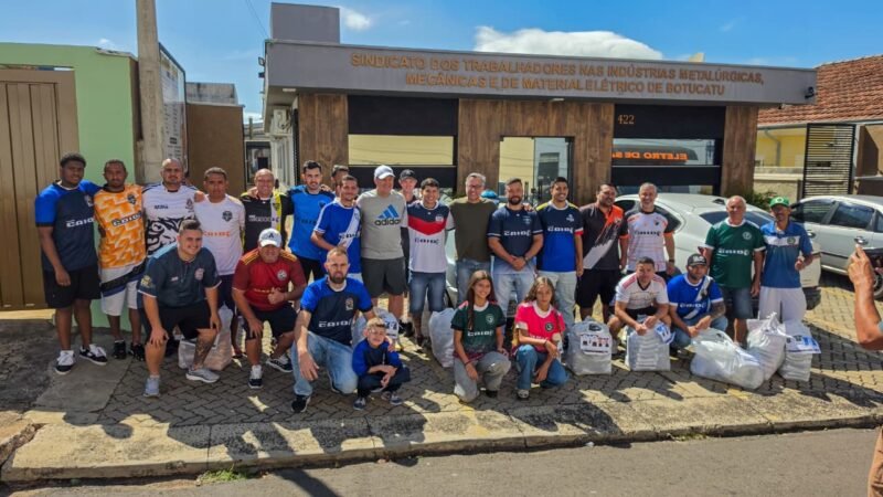 Grupo Caio fortalece futebol amador de Botucatu com entrega de uniformes a projetos e equipes locais