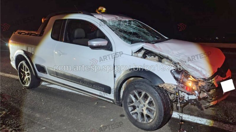 Motorista colide contra moto, deixa vítima fatal e foge do acidente