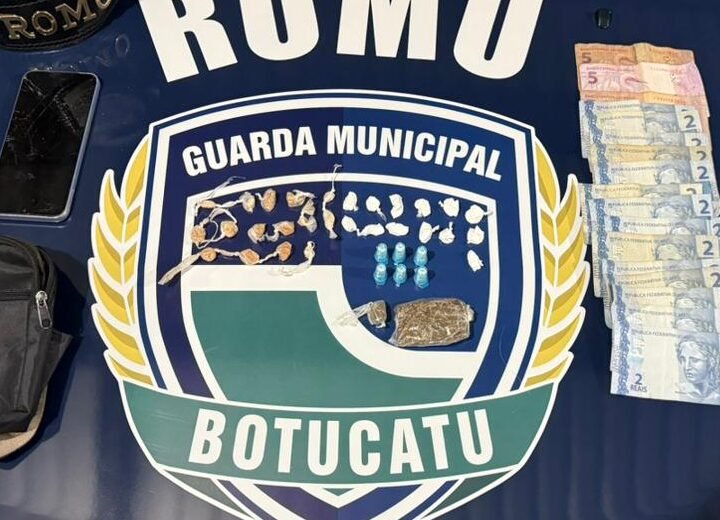 Traficante é capturado pela GCM ao tentar fugir por viela