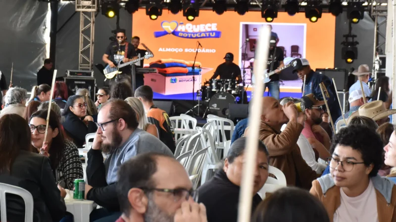 Almoço Solidário de Botucatu confirma atrações e cardápio