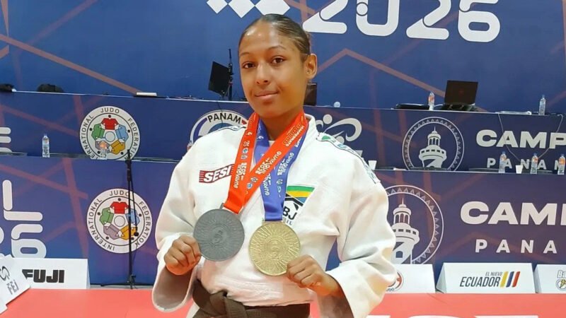Larissa Menezes conquista ouro em Pan Júnior de Judô no Equador