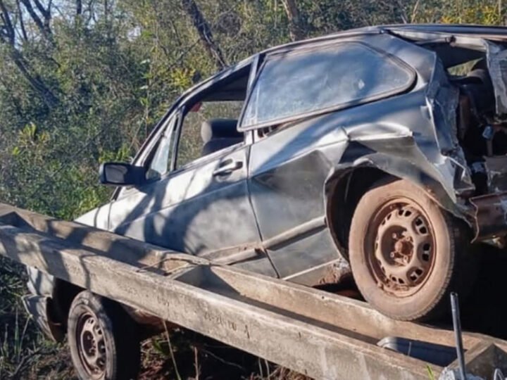 GCM prende motorista bêbado sem habilitação após bater carro em poste