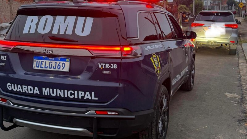 GCM recupera carro com queixa de roubo