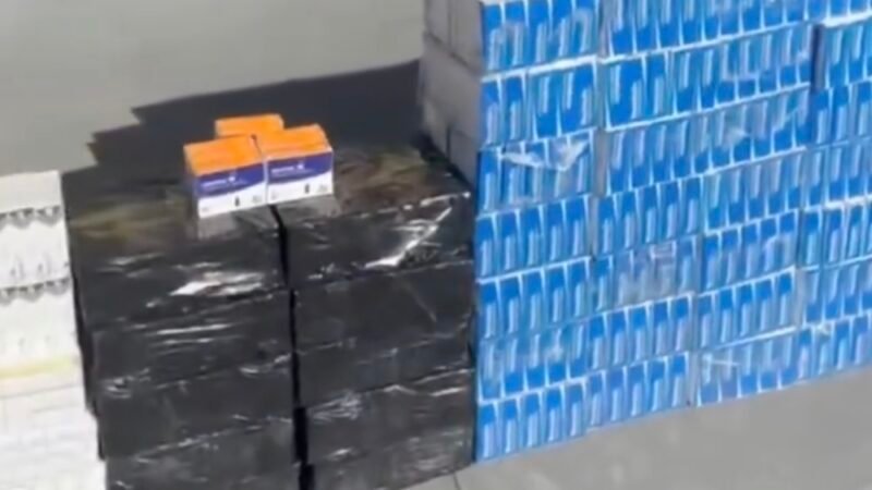 Estrangeiro é preso com carga de R$ 5 milhões em contrabando na Castello Branco