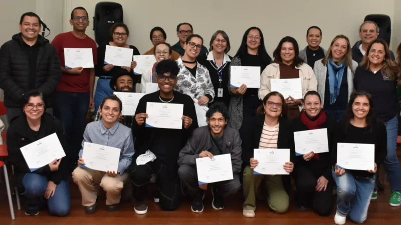 Professores da rede municipal recebem capacitação sobre turismo local