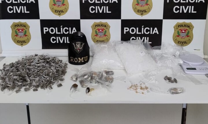 Casal preso por tráfico de drogas e filhos são acolhidos pelo Conselho Tutelar