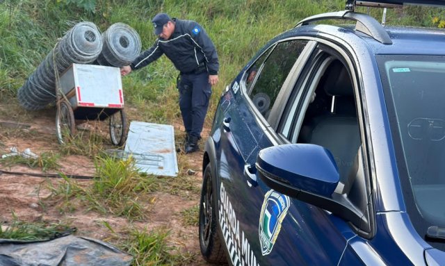 Homem preso por furtar materiais de obras de unidade de saúde