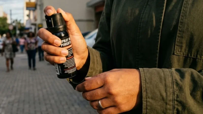 Lei autoriza venda de spray de pimenta para defesa pessoal de mulheres