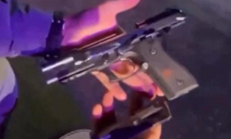 Homem preso em pedágio por porte ilegal de arma de fogo