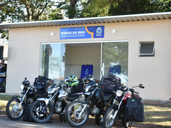 Botucatu passa a contar com espaço destinado a motoentregadores