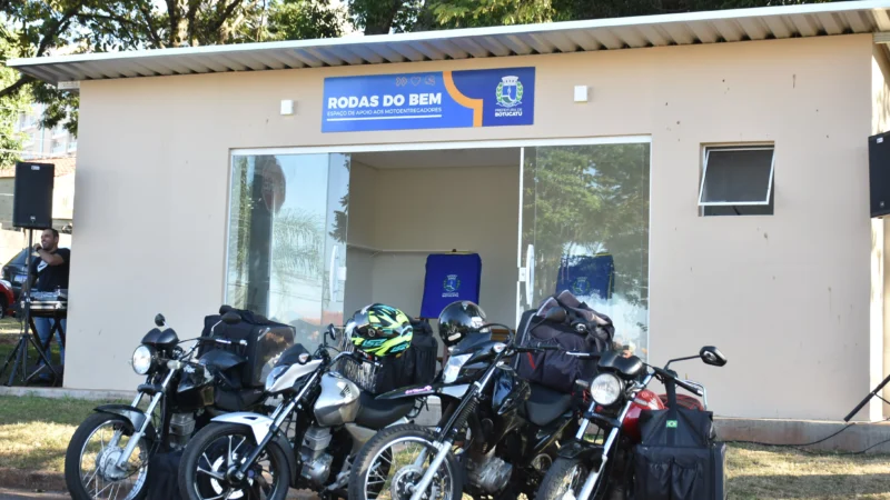 Botucatu passa a contar com espaço destinado a motoentregadores
