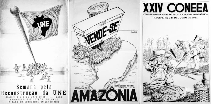 Biblioteca do Lageado apresenta exposição “Cartazes da Resistência”