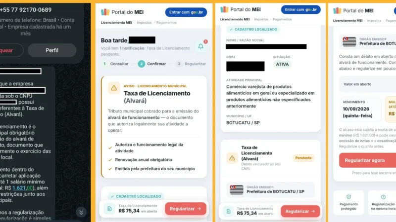 Prefeitura de Botucatu alerta sobre golpes envolvendo cobranças