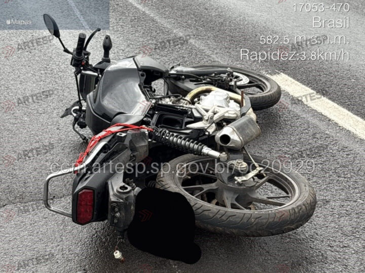 Motociclista morre ao sofrer queda na Marechal Rondon