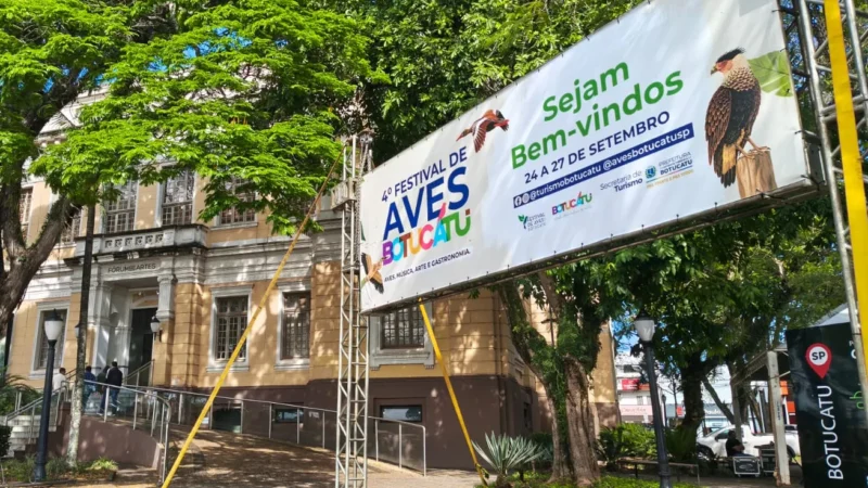 Festival de Aves de Botucatu prossegue até este domingo (27)
