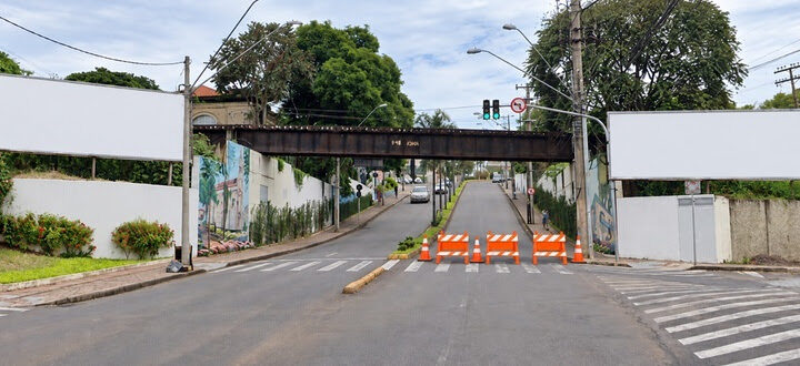 Trânsito no “Pontilhão da Fepasa” será alterado para obra da Sabesp
