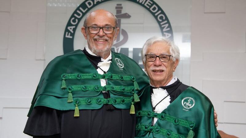Professores Antonio Luiz Caldas Jr e Winston Yoshida tornam-se professores eméritos da Unesp Botucatu