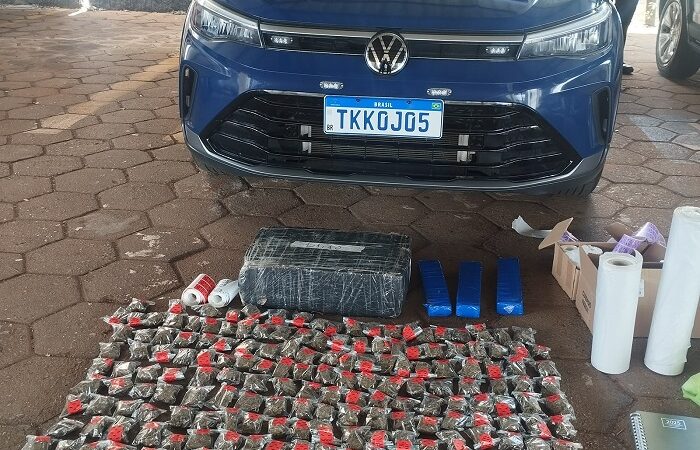 Pedido de socorro leva a flagrante de tráfico de drogas