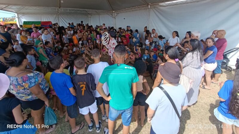 Festa do Dia das Crianças espera reunir centenas de crianças no Jardim Maria Luiza neste domingo (18)